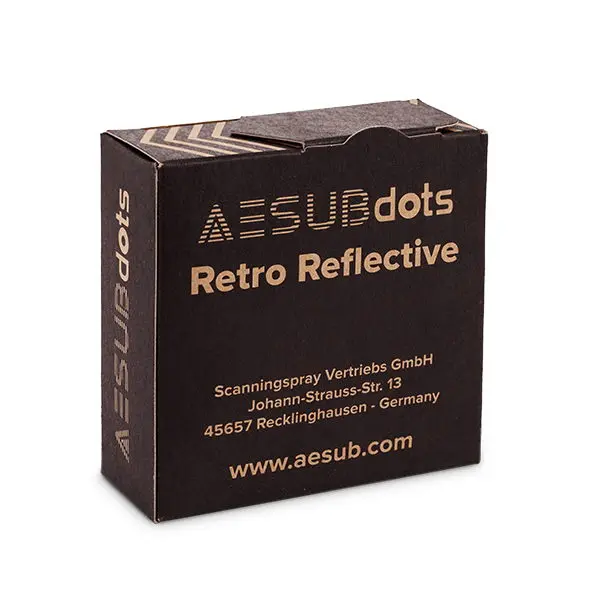 AESUBdots retro permanent 3 mm