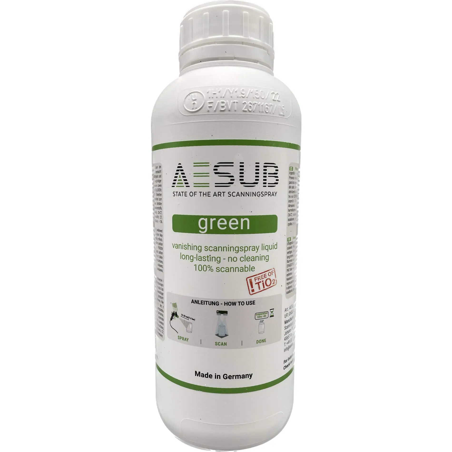 [AES-G-1] AESUB green bulk 1L (-15%)